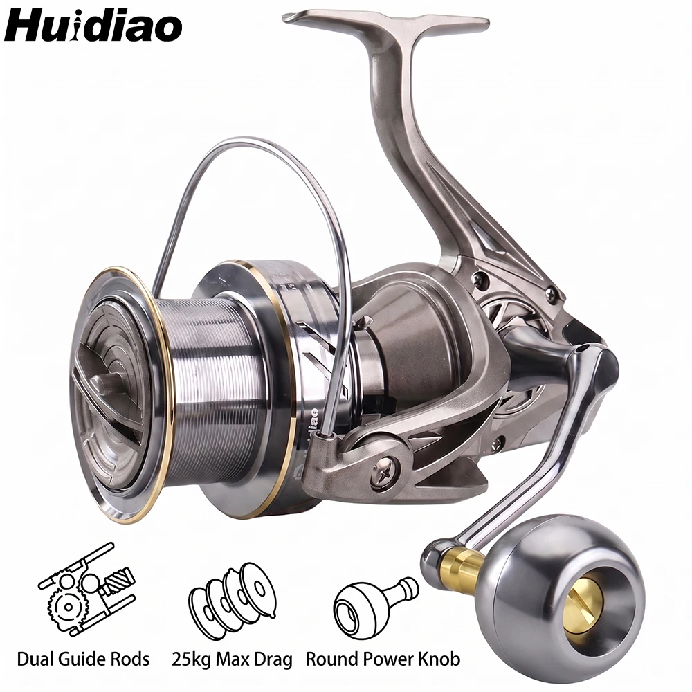 Abu Garcia Reel Max - Carrete de Pesca Giratorio Huidiao KNIGHT