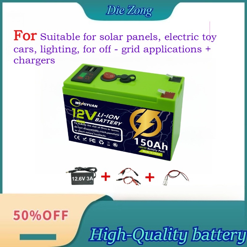 Fish Finder Charger - Nueva Batería de 12.6V 60~150Ah para