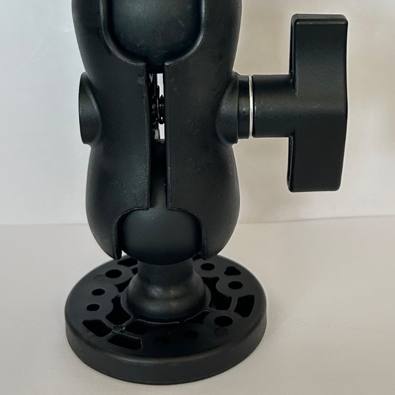 Fish Finder Mount - Placa montaje bola giratoria para buscador