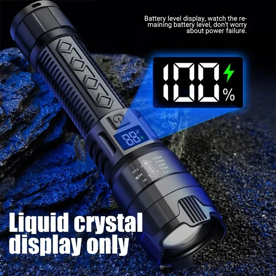 Linterna LED táctica de 2000LM - Fishing Light reseña y precio