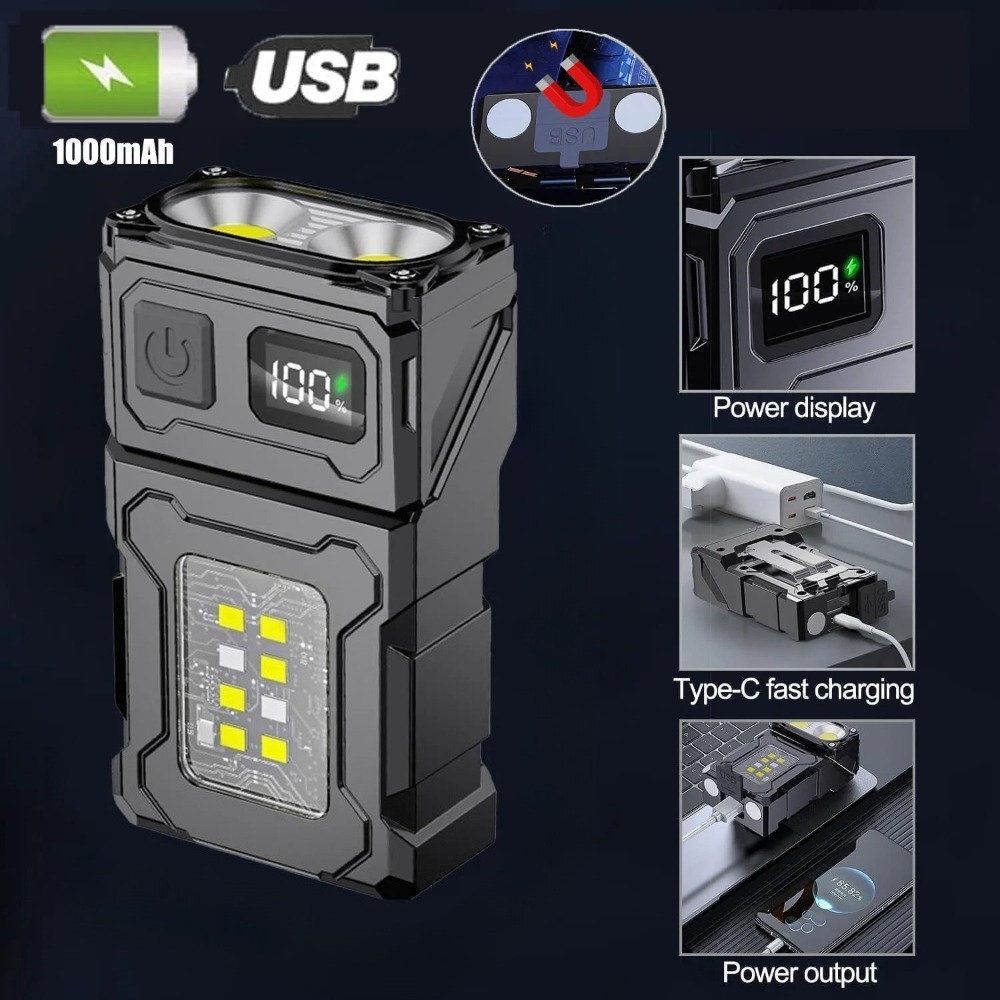 180 °   Linterna LED Giratoria - Fishing Light reseña y precio