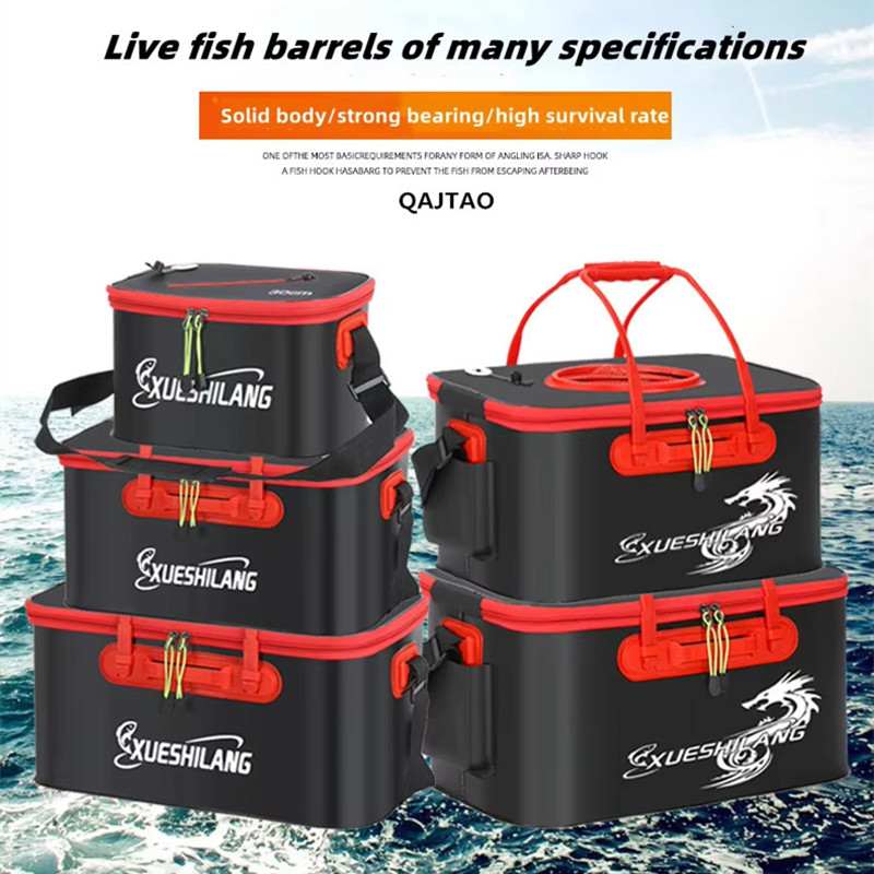 Cubo de pesca plegable y grues - Fish Finder Case reseña y precio