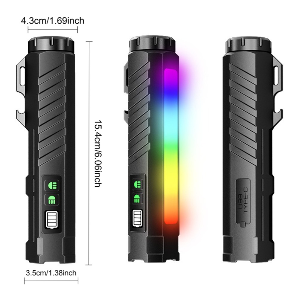 Linterna Táctica Recargable Ti - Fishing Light reseña y precio