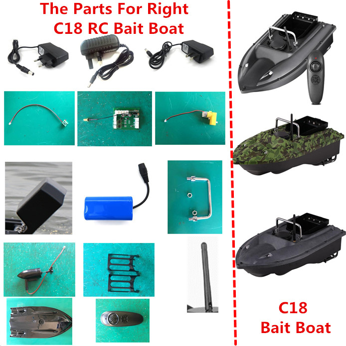 C18 Control remoto RC buscador - Fish Finder Charger reseña y precio