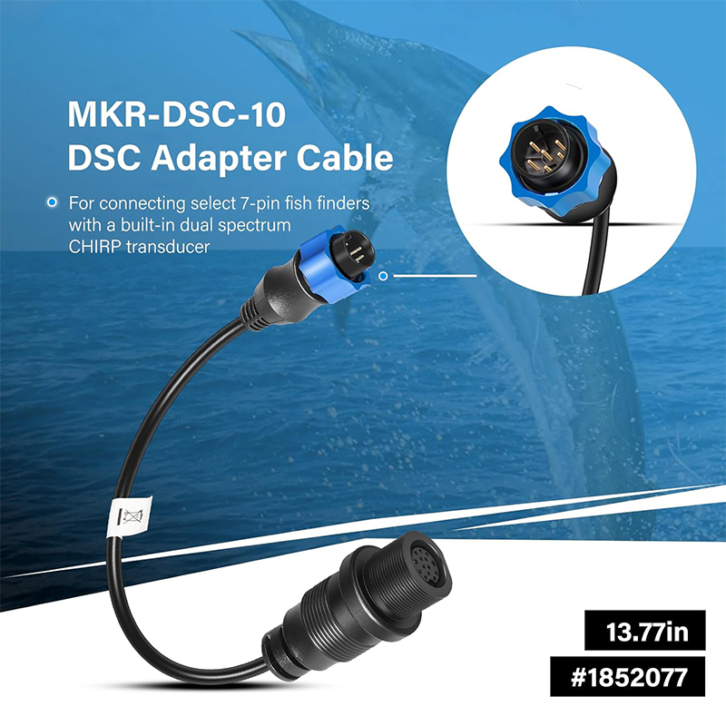MKR-DSC-10 1852077 Cable adapt - Fish Finder Transducer reseña y precio
