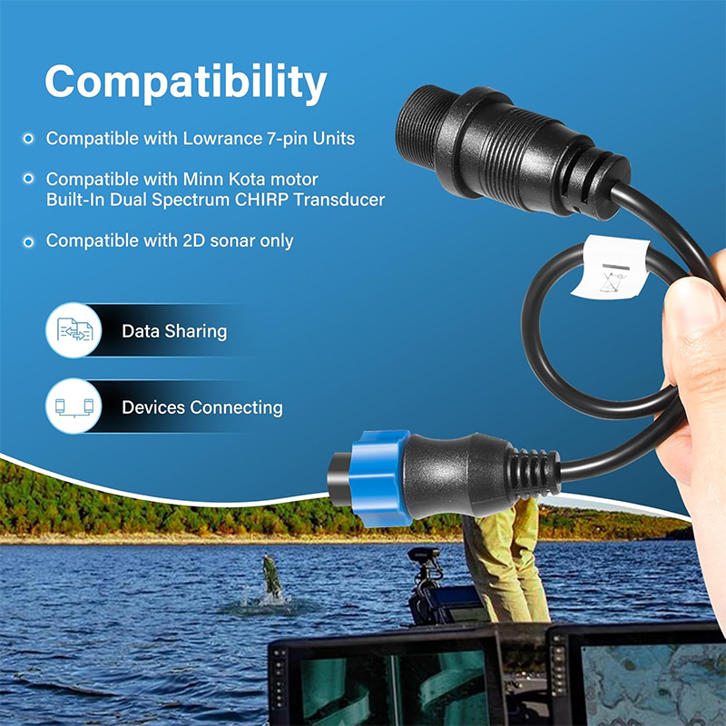 MKR-DSC-10 1852077 Cable adapt - Fish Finder Transducer reseña y precio