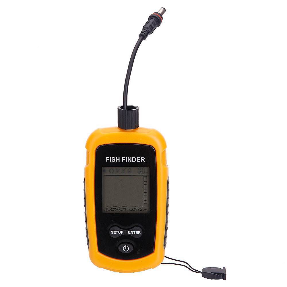 Sonda de Pesca Portátil con Al - Fish Finder Transducer reseña y precio