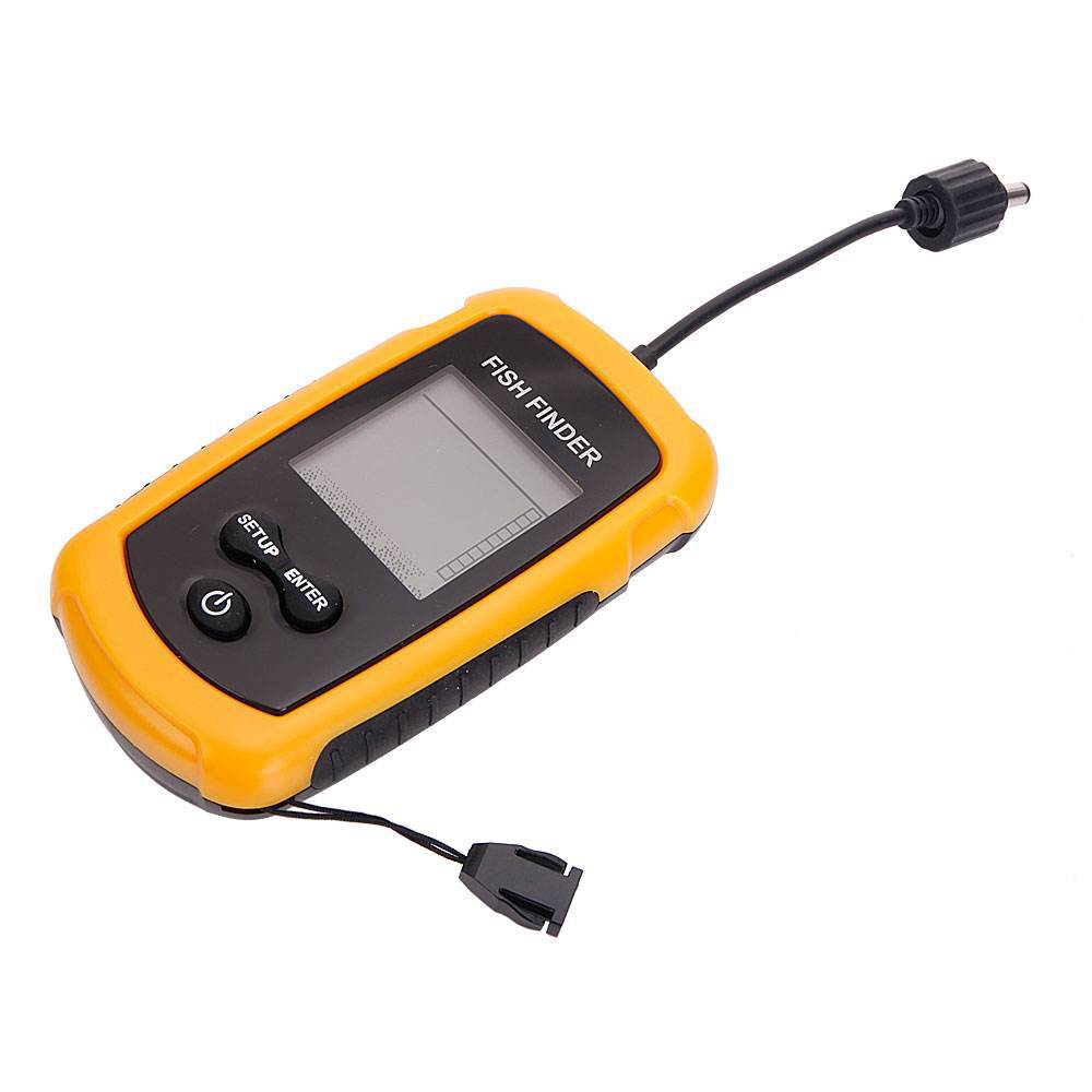 Sonda de Pesca Portátil con Al - Fish Finder Transducer reseña y precio