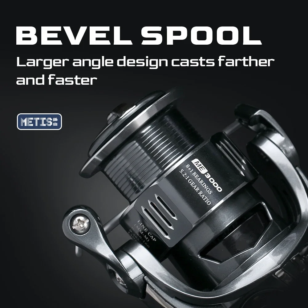 Carrete giratorio versátil TSU - Kastking Reel Zephyr reseña y precio