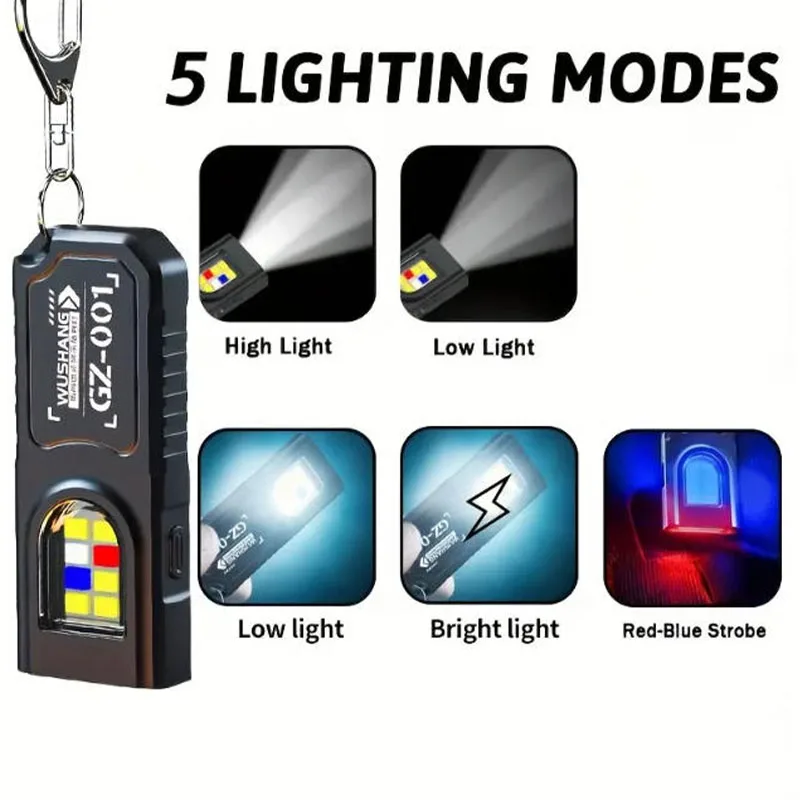 Linterna LED para llavero, rec - Fishing Light reseña y precio
