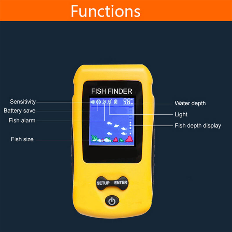 Nuevo Sonda de Pesca Inalámbri - Fish Finder Transducer reseña y precio